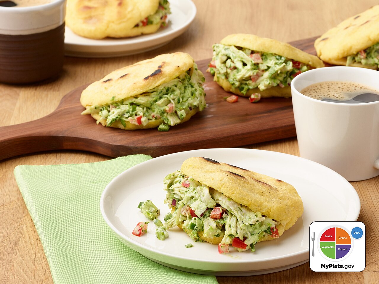 meat arepas