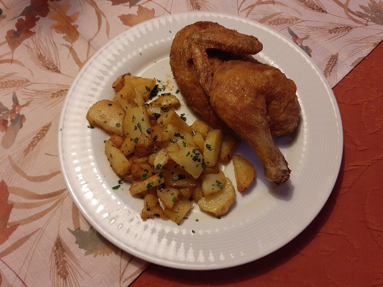 Half-Roasted Chicken