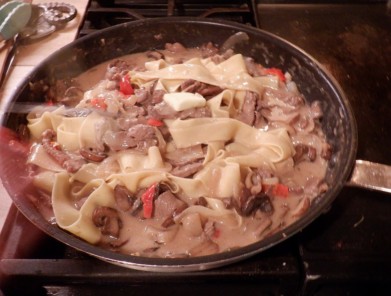 Beef Stroganoff
