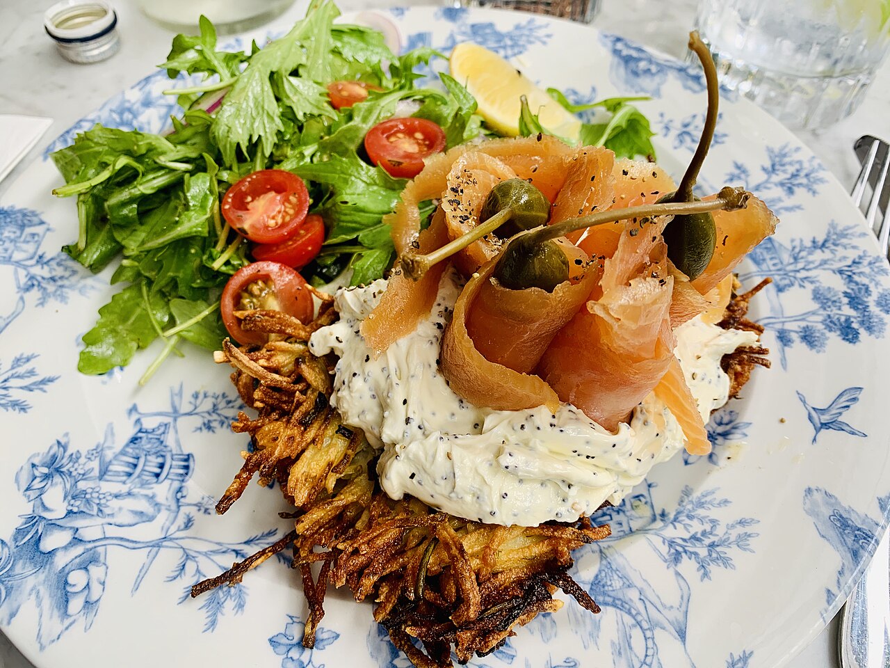 Potato latkes