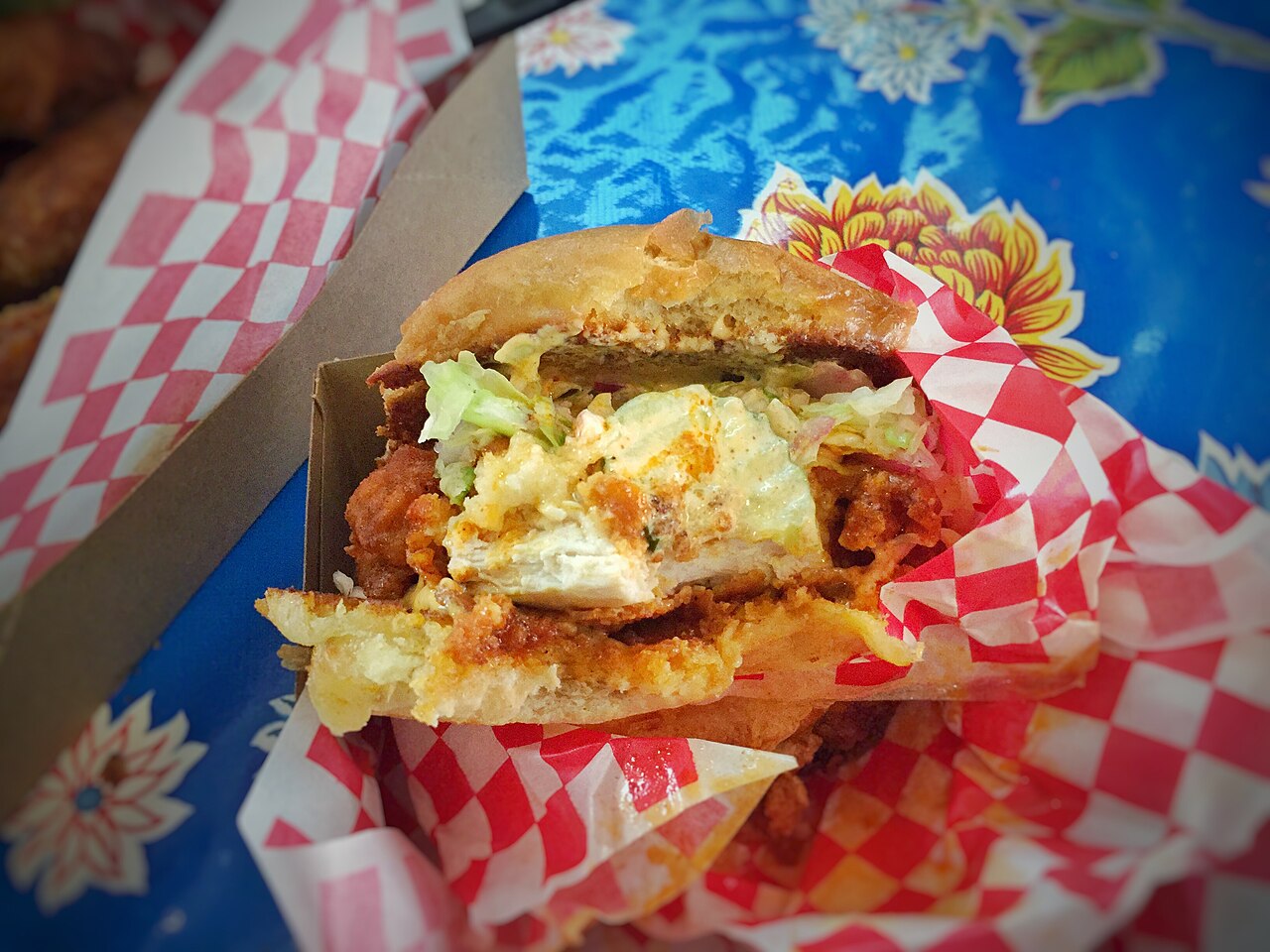 fried chicken sandwich