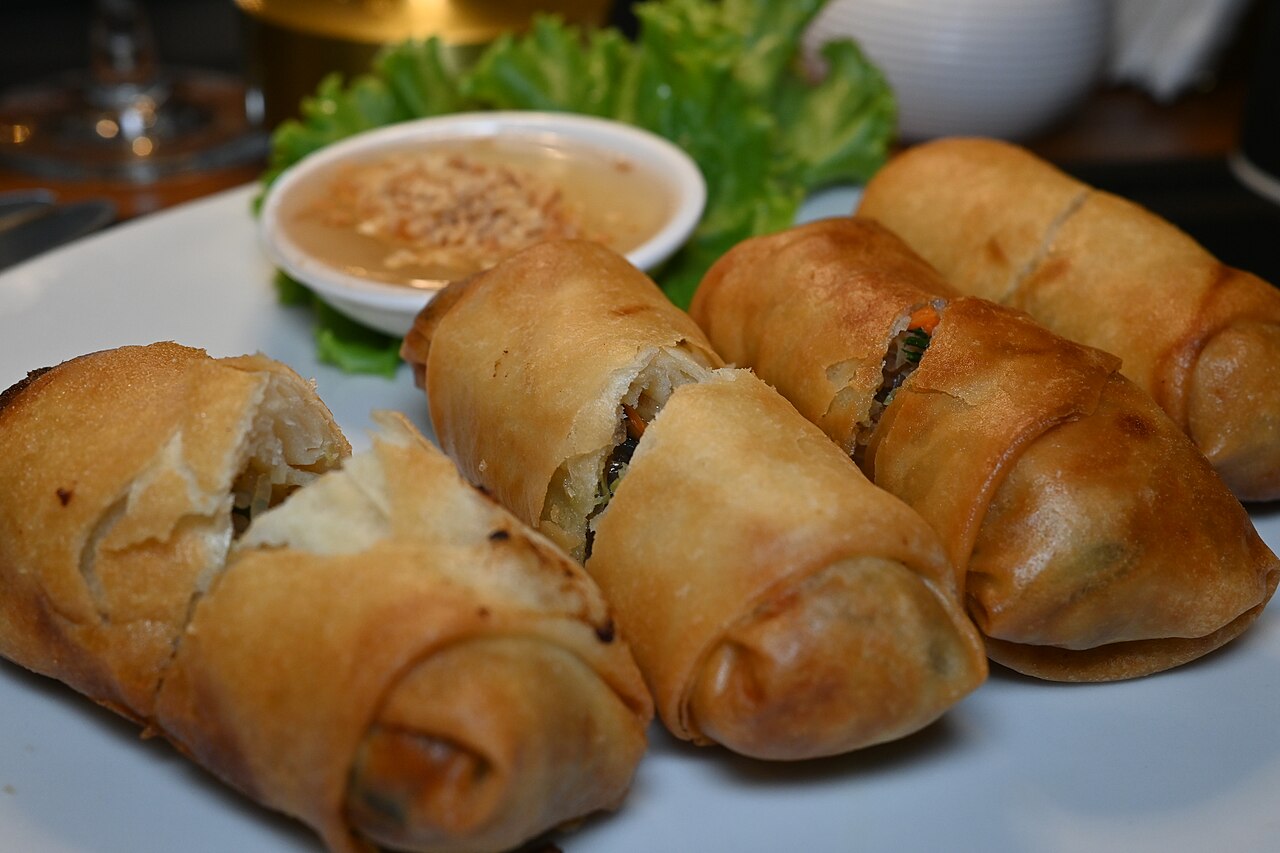 crispy spring rolls